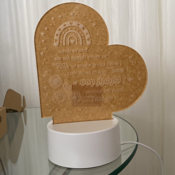 Plug in usb thankfull message computer lite - Picture 2 of 7